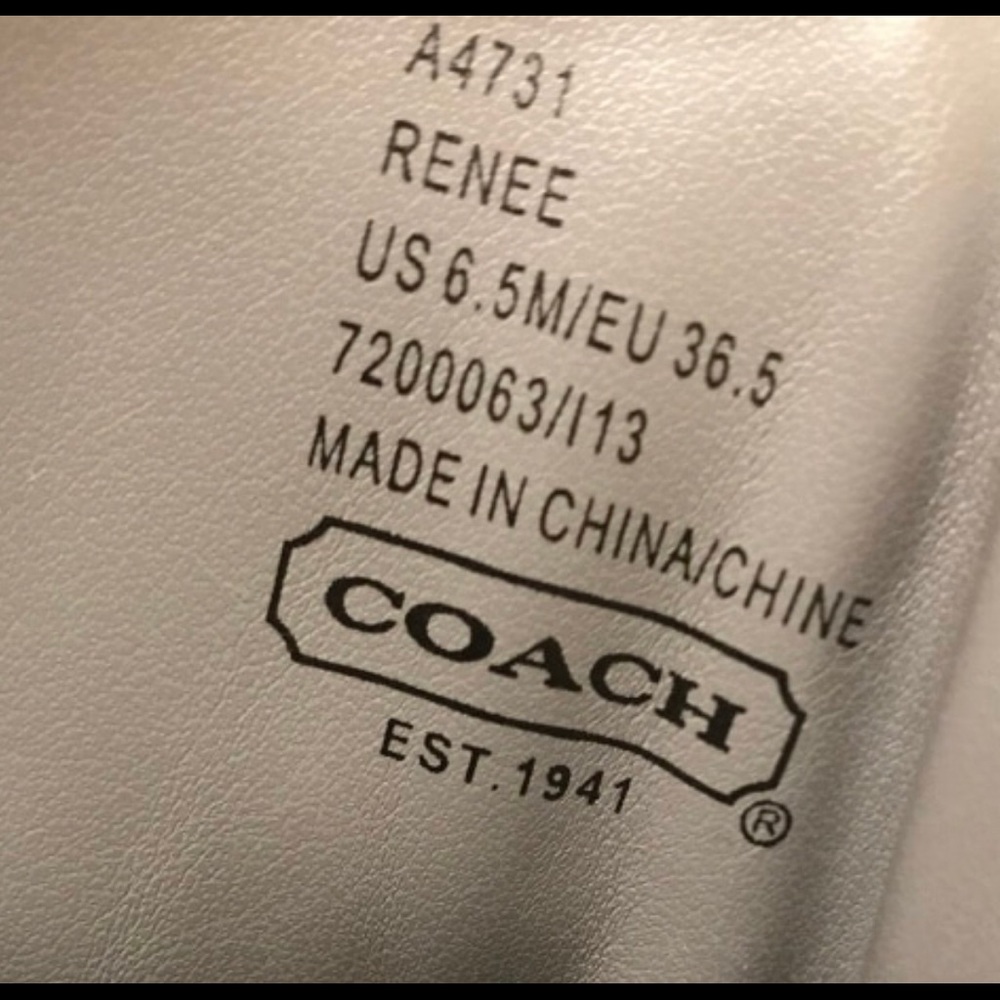 Coach - Renee shoes - Picture 3 of 3